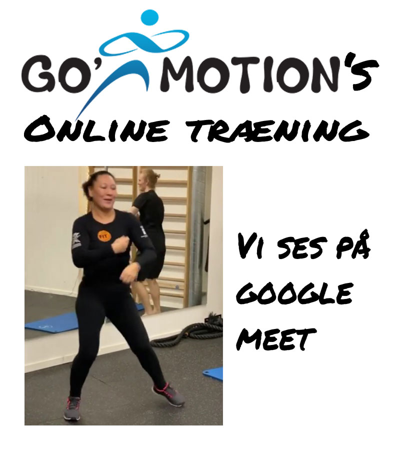 Online træning på google Meet