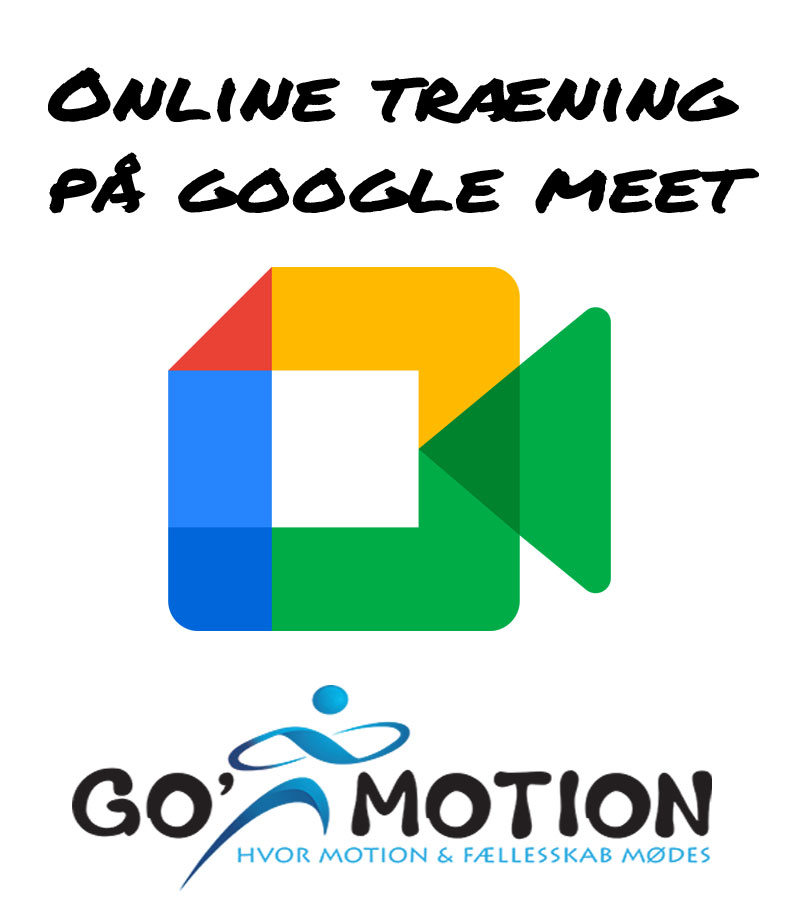 Online træning på google Meet